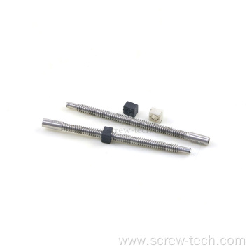 Mini 4mm Trapezoidal Lead Screw 1mm Pitch